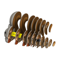 Eugy Chipmunk (ctn 6 pcs)