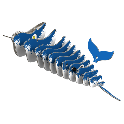 Eugy Humpback Whale (ctn 6 pcs)