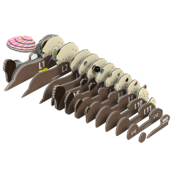 Eugy Sea Otter (ctn 6 pcs)