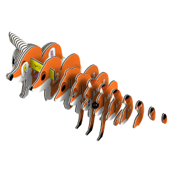 Eugy Red Fox (ctn 6 pcs)