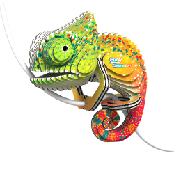 Eugy Chameleon (ctn 6 pcs)