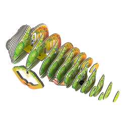 Eugy Chameleon (ctn 6 pcs)