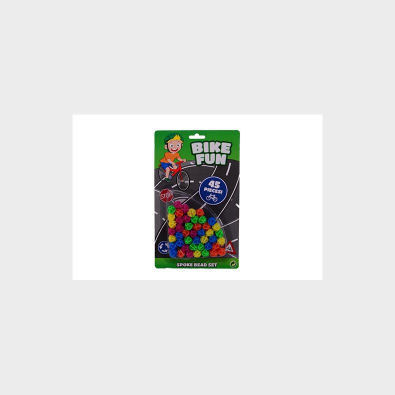 Bike Fun 45 spokebeads (ctn 24 pcs)
