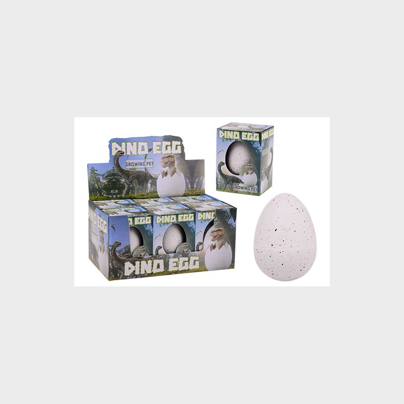 Mega growing Dino Egg in box 4 assorted (ctn 6 pcs)