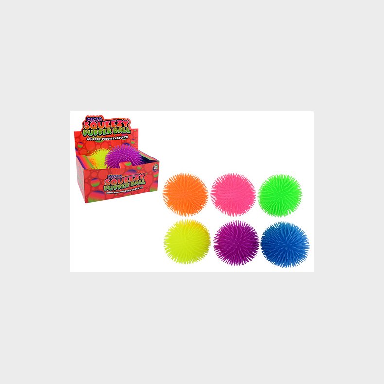Fluffy ball 23cm 6 assorted (ctn 6pcs)