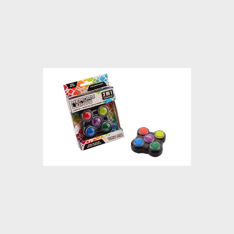 Memory &amp; Follow me game with light and sound 2in1(ctn 12 pcs)
