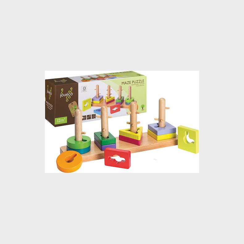 Jou&eacute;co - Maze Puzzle, (ctn 6 pcs)