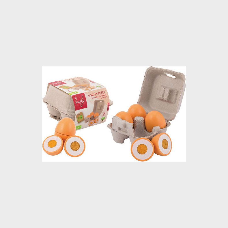 Jou&eacute;co&reg; - Egg playset 4 pieces (ctn 12 pcs)