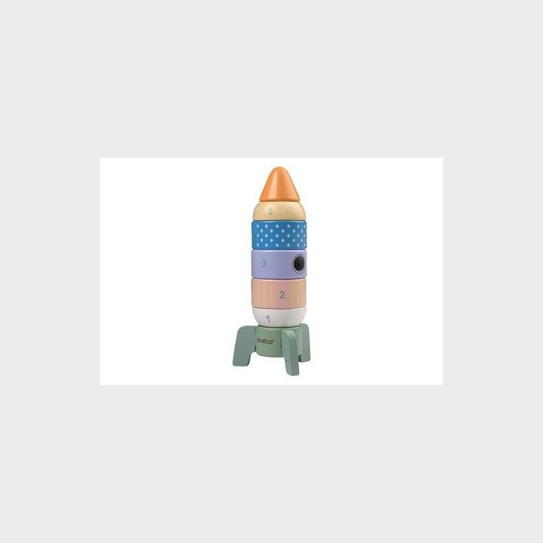 Jou&eacute;co - The Wildie Family Stacking Rocket, (ctn 24 pcs)