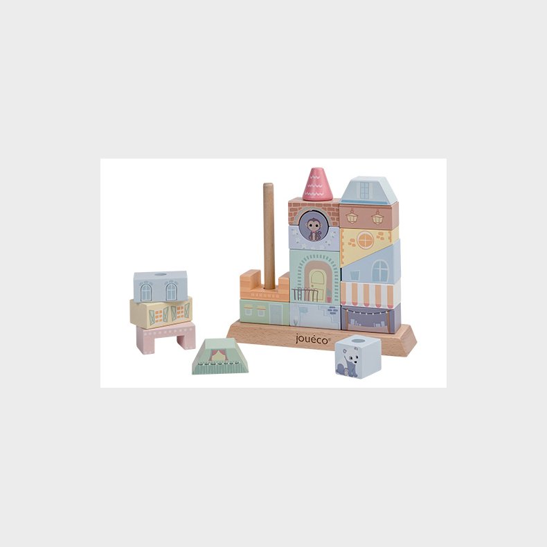 Jou&eacute;co - The Wildie Family Stacking Rocket,(ctn 24 pcs)