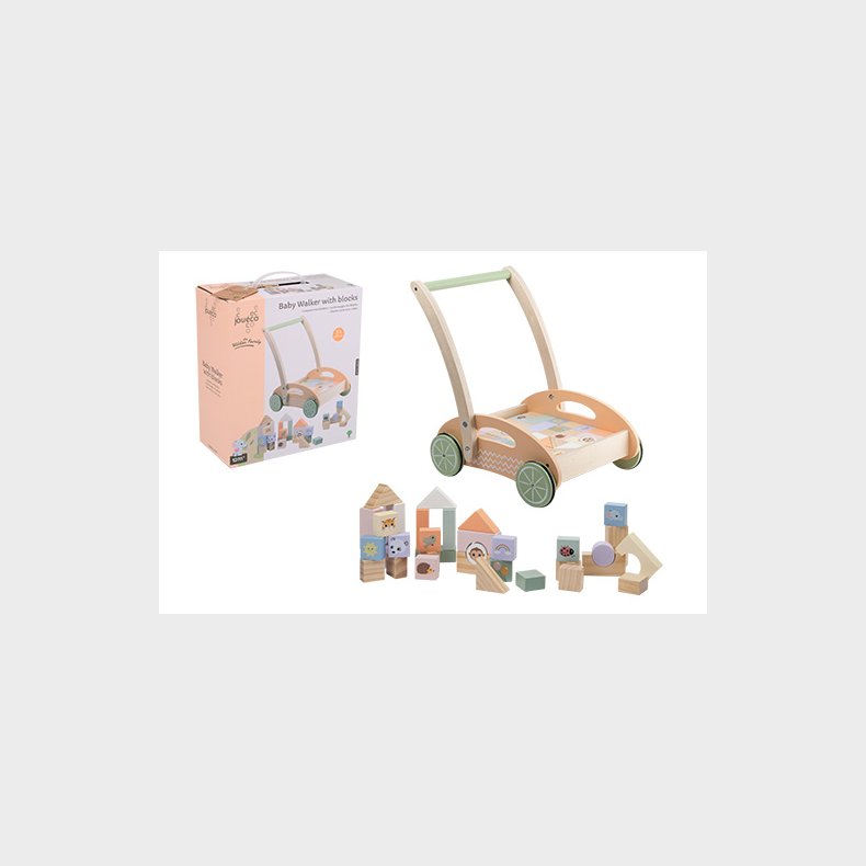 Jou&eacute;co - The Family Baby Walker With Blocks (ctn 2 pcs)