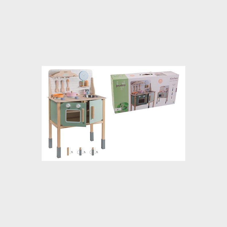 Jou&eacute;co&reg; - Wooden kitchen with accessories (ctn 1pcs)