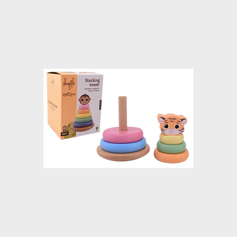 Jou&eacute;co - The Wildies Family Stacking Houses, (ctn 12 pcs)