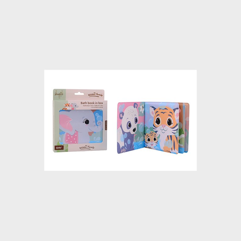 Jou&eacute;co&reg; - The Wildies Family bathbook in box (ctn 12 pcs)