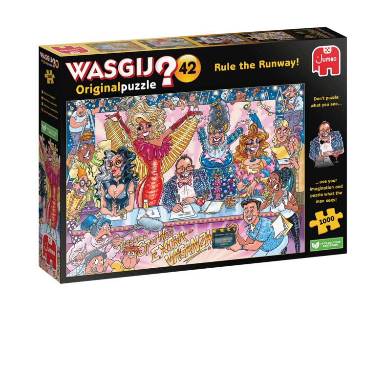Wasgij Original 42 Rule The Runway! - 1000 pcs. (ctn 12 pcs)