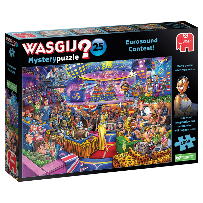 Wasgij Mystery 25 Eurosong contest - 1000 pcs. (ctn 12 pcs)