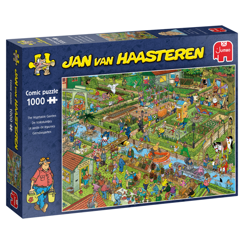 Jan Van Haasteren - The Vegetable Garden - 1000 pcs (ctn 6 pcs)