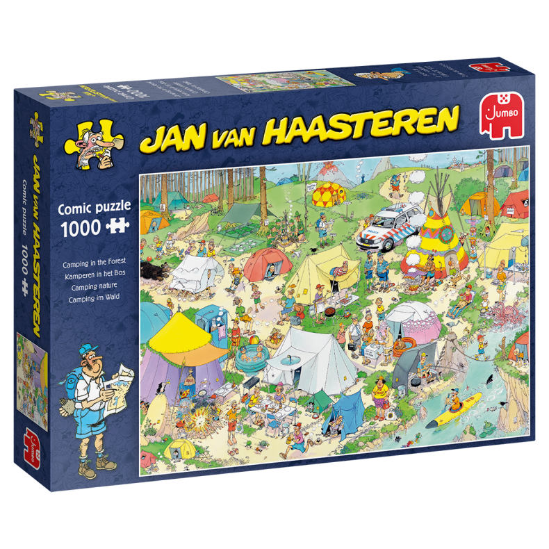 Jan Van Haasteren - Camping in the Forest - 1000 pcs(ctn 12 pcs)