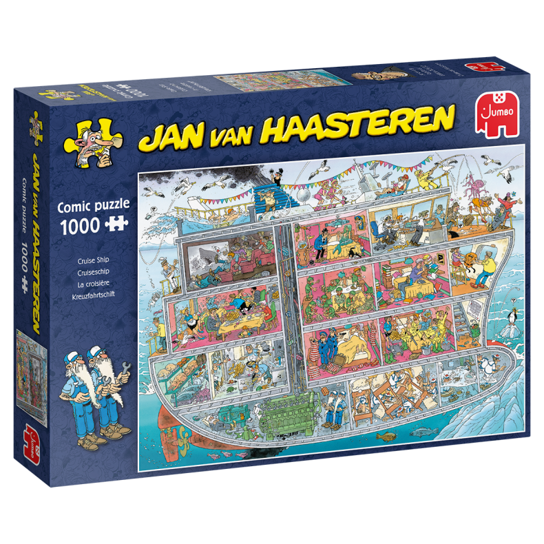 Jan Van Haasteren - Cruise Ship - 1000 pcs (ctn 12 pcs)