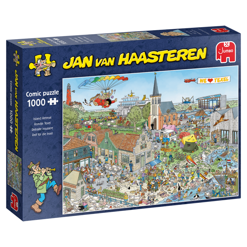 Jan Van Haasteren - Island Retreat - 1000 pcs (ctn 12 pcs)