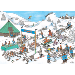 Jan Van Haasteren - Reindeer Races - 500 pcs. (ctn 6 pcs)