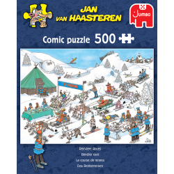 Jan Van Haasteren - Reindeer Races - 500 pcs. (ctn 6 pcs)