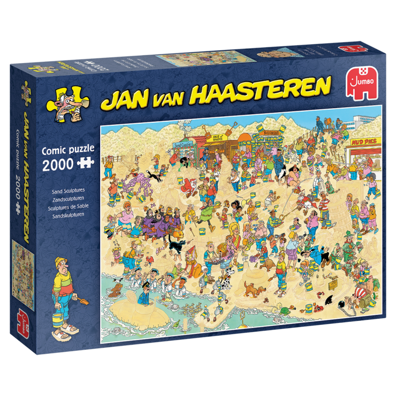 Jan Van Haasteren - Sand Sculptures - 2000 pcs (ctn 12 pcs)