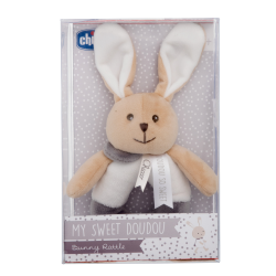 Chicco -Bunny Rattle (ctn 6 pcs)