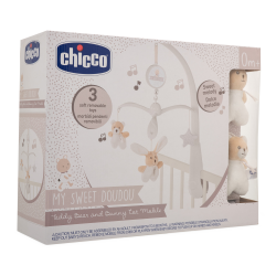 Chicco -Bear &amp; Bunny Cot Mobile (ctn 6 pcs)