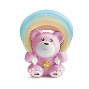 Rainbow Bear - Pink (ctn 6 pcs)