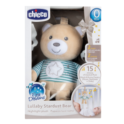 Chicco -Lullaby Stardust Bear (ctn 6 pcs)