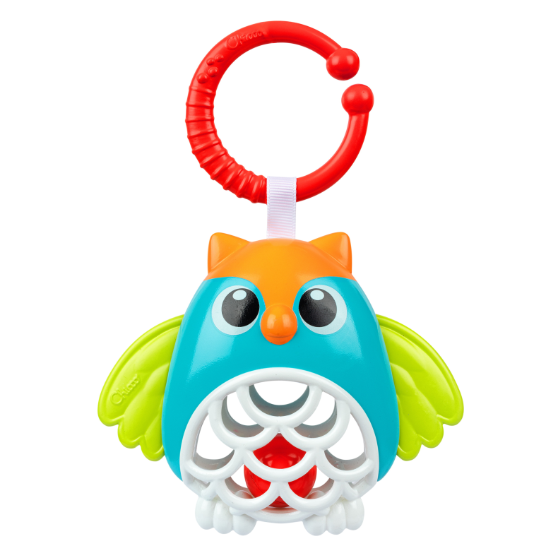 Owl Rattle (ctn 6 pcs)