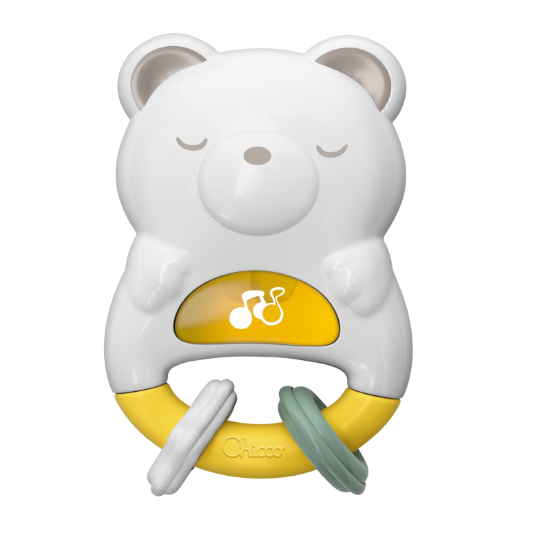 Day and night Bear rattle (ctn 6 pcs)