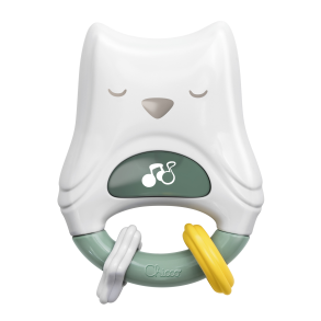 Day and night owl rattle (ctn 6 pcs)