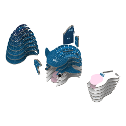 Eugy Whale Shark (ctn 6 pcs)