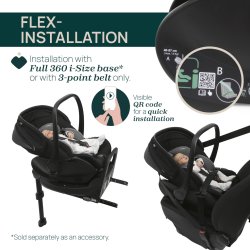 First-Seat Recline i-Size (40-87 cm) Full 360 i-Size base (Base s�lges separat)