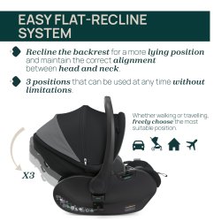 First-Seat Recline i-Size (40-87 cm) Full 360 i-Size base (Base s�lges separat)