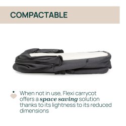 Chicco Juv - Flexi Carrycot - BLACK SATIN