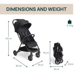 Chicco Juv - URBINO STROLLER BLACK