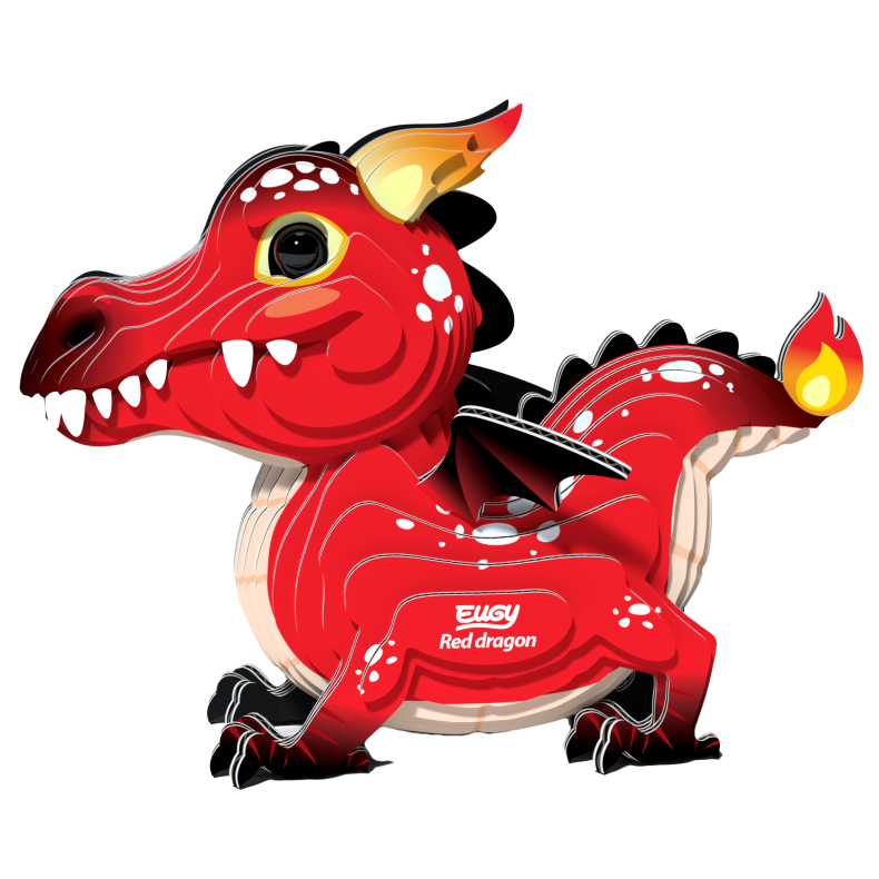 Eugy-Red Dragon (ctn 6 pcs)
