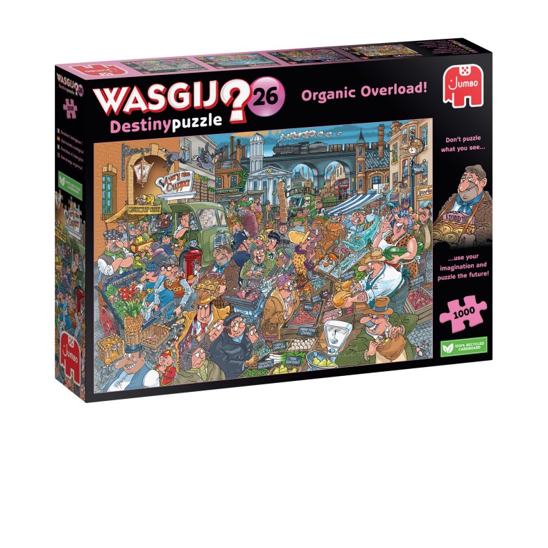 Wasgij Destiny 26 - Organic Overload! (1000) (ctn 12 pcs)