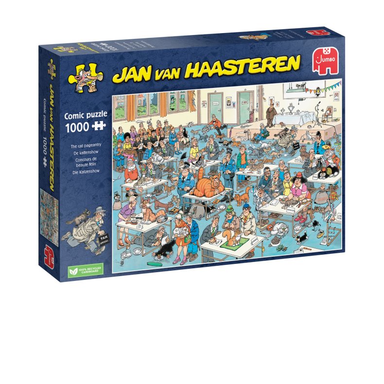 Jan Van Haasteren - Kattenshow - 1000 pcs (ctn 12 pcs)