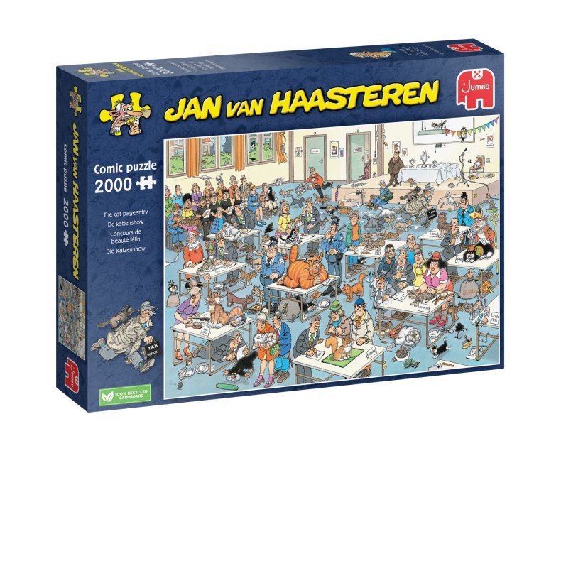 Jan Van Haasteren - Kattenshow - 2000 pcs (ctn 6 pcs)