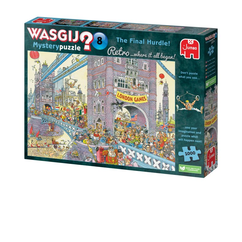 Wasgij Retro Mystery 8 (1000) (ctn 12 pcs)