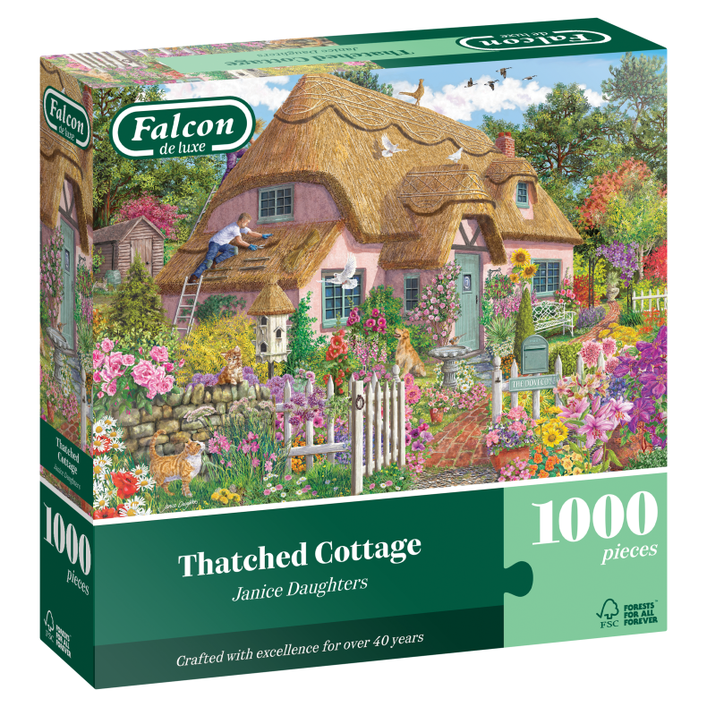 Falcon Thatched Cottage (ctn 3 pcs)