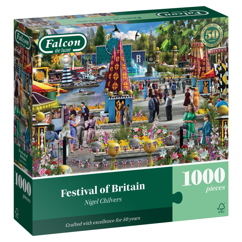Falcon - Festival of Britain (1000) (ctn 3 pcs)