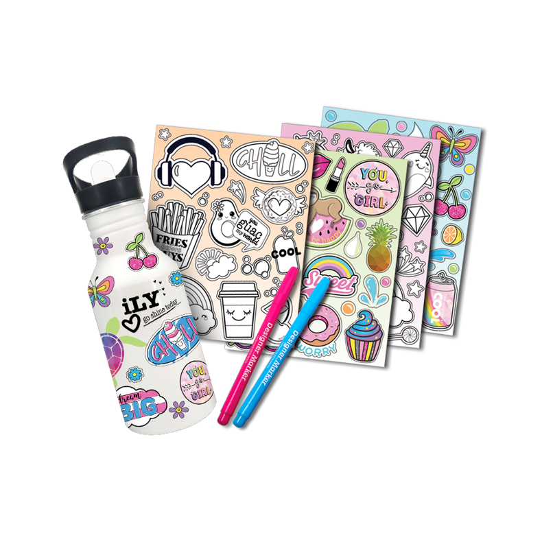 ILY - Personalized Hydro bottle (ctn 4 pcs)