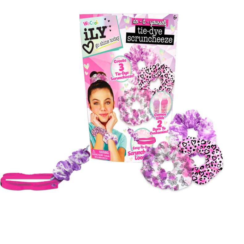 ILY - DIY Tie-Dye Scruncheeze (ctn 8 pcs)