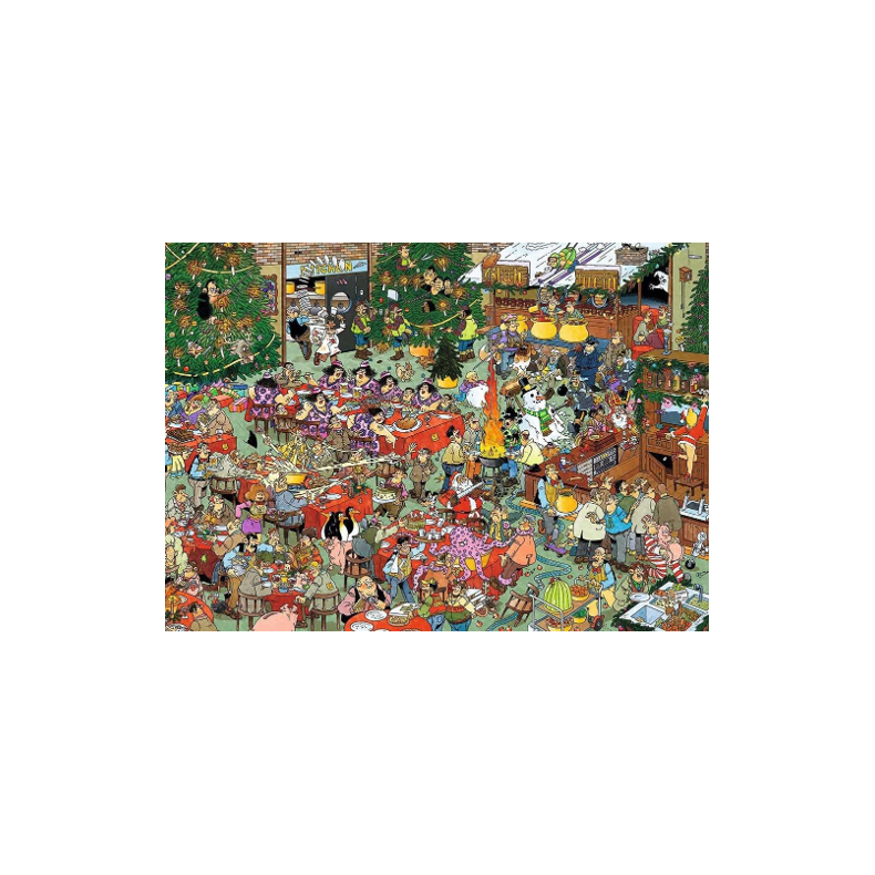 Jan Van Haasteren Christmas Dinner 1000pcs (til levering i August) (ctn 6 pcs)