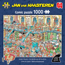 Jan Van Haasteren Santa's Factory1000pcs Winter Special (ctn 6 pcs)